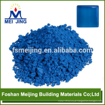 pigment for glass peacock blue color high temperature pigment hot sale in Uzbekistan